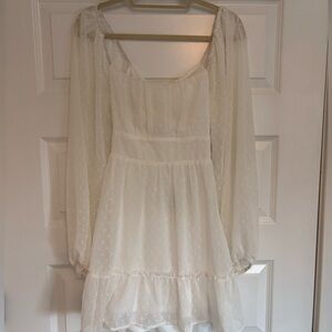 Altar'd State White Mini Dress